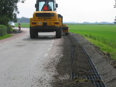 Faire une allée en gravier stabilisé