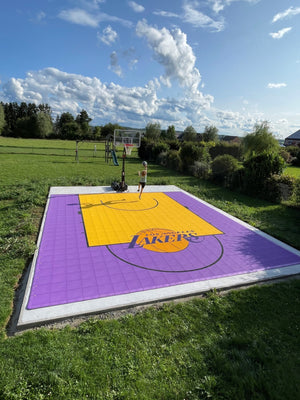 Terrain de Basketball prêt-à-monter - 56 M²