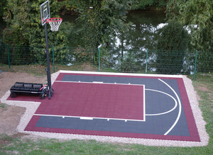 Terrain de Basketball prêt-à-monter - 25 M²