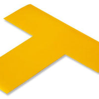 Adhésif jaune de marquage au sol pour zone de stockage 50mm boite de 100