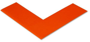 Adhésif orange de marquage au sol pour emplacement de palette 150mm x 150mm boite de 100