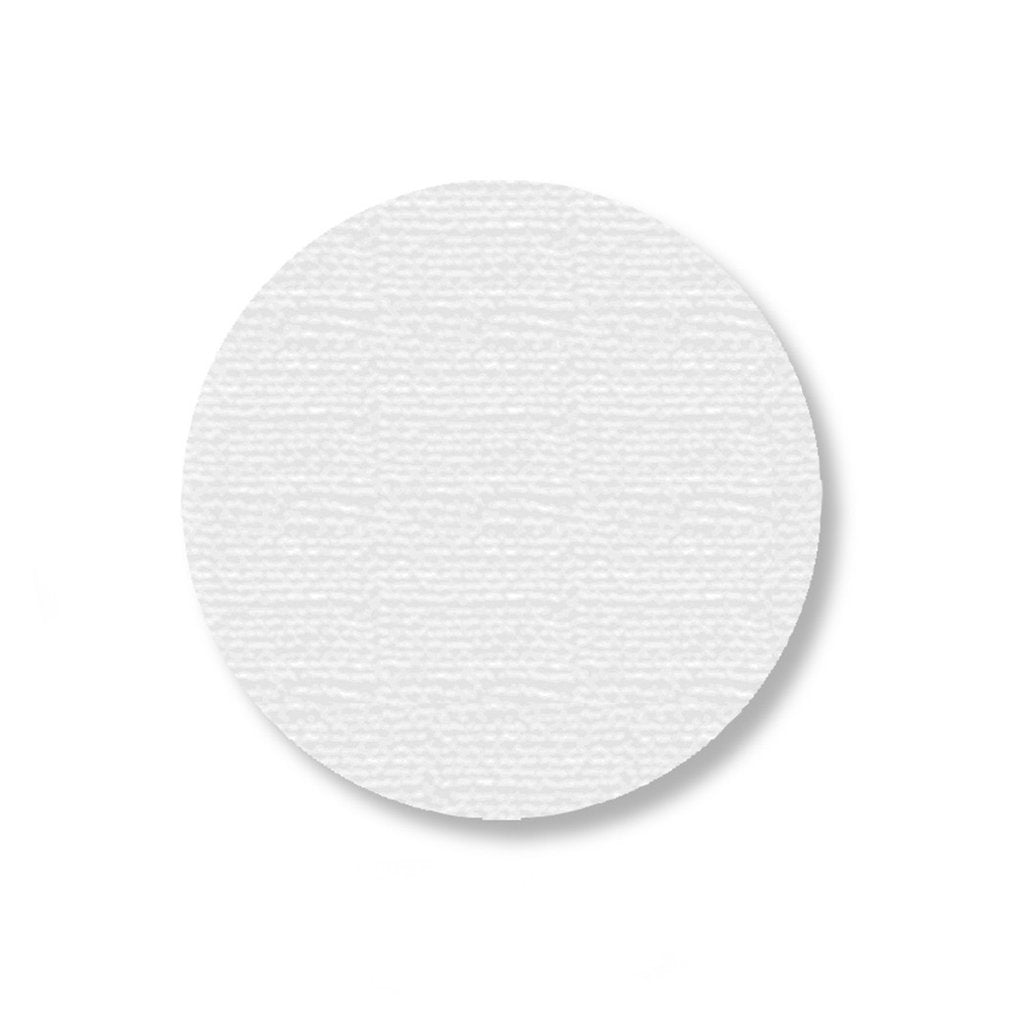 Pastille autocollante ronde - Blanc ∅90 mm (Boîte de 100 unités)