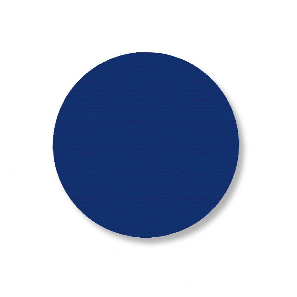 Pastille autocollante ronde - Bleu ∅90 mm (Boîte de 100 unités