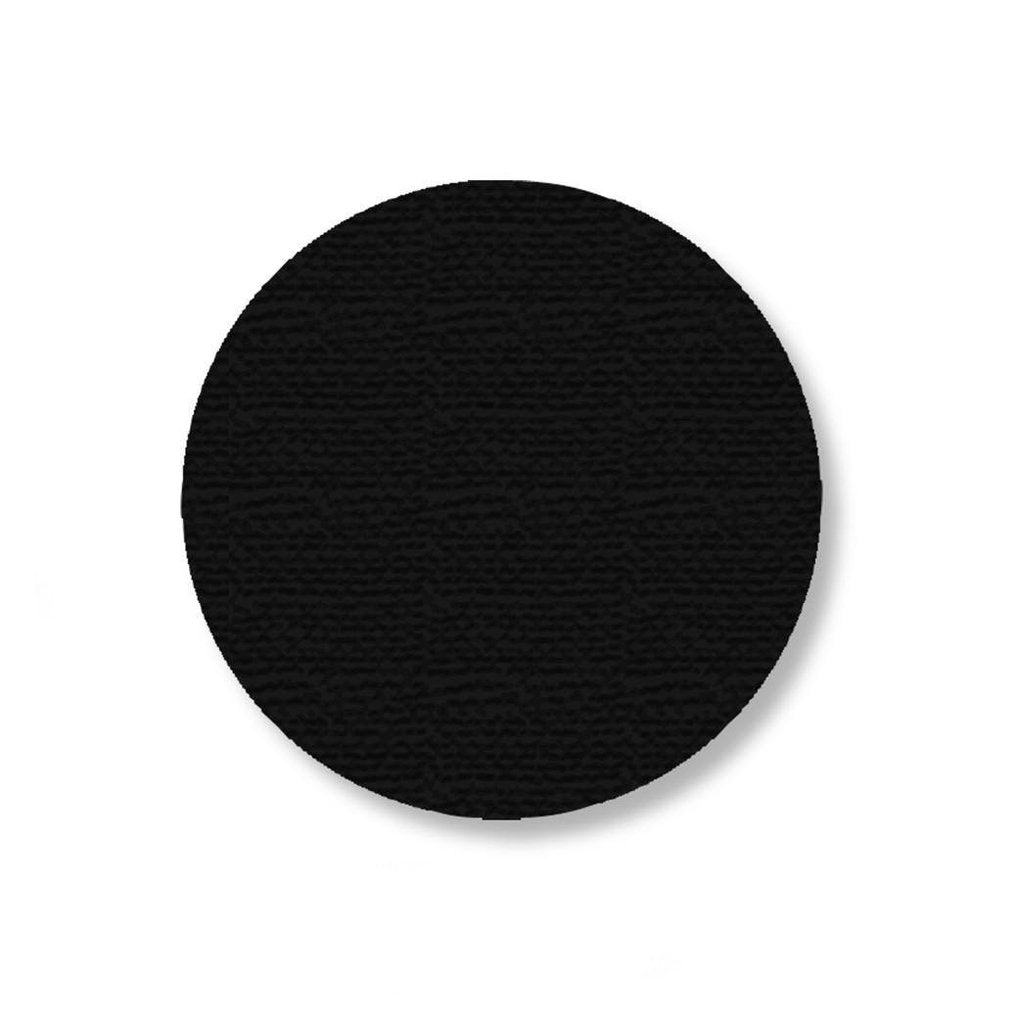Pastille autocollante ronde - Noir ∅90 mm (Boîte de 100 unités)