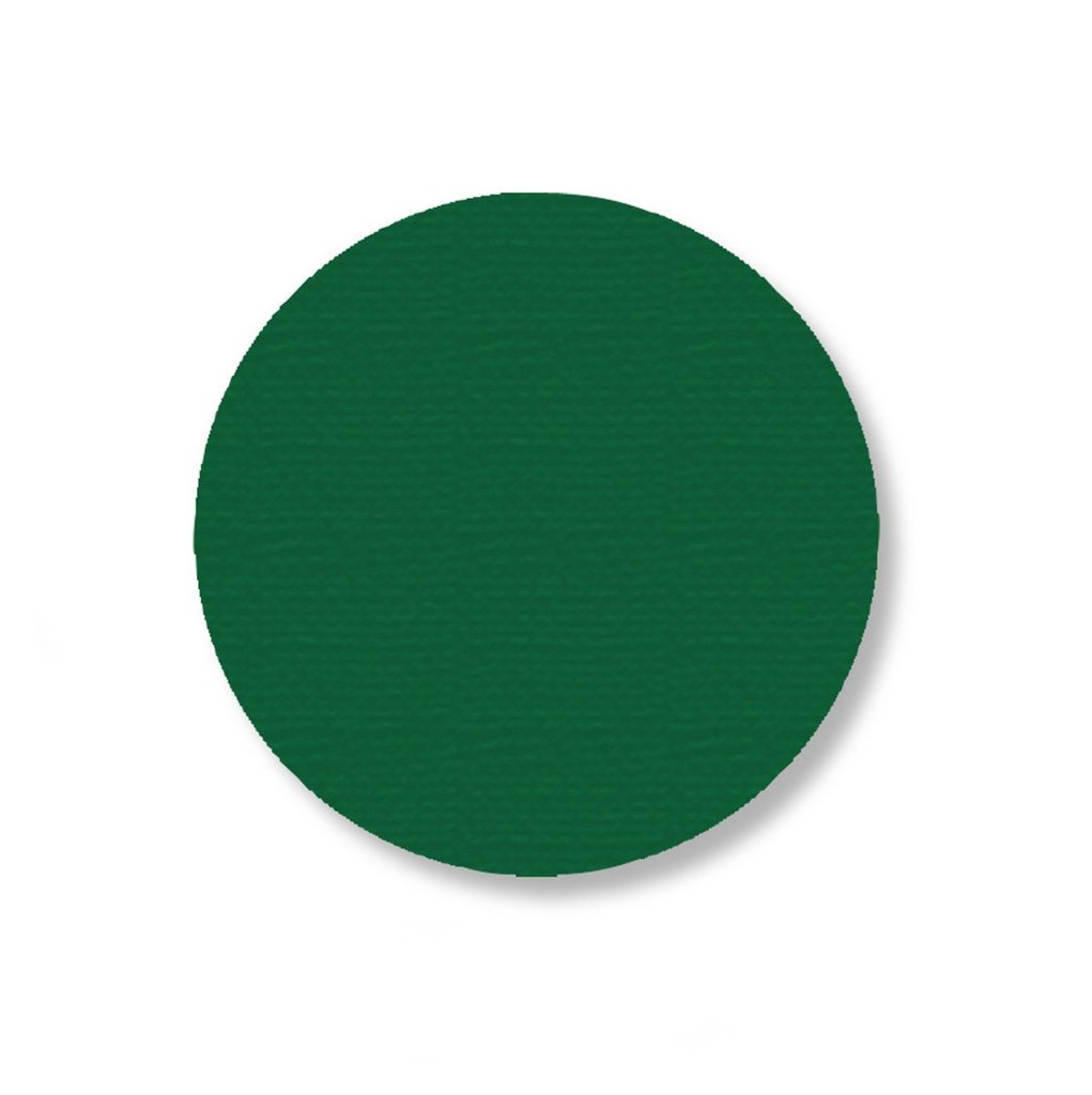 Pastille autocollante ronde - Vert ∅90 mm (Boîte de 100 unités)