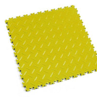 Dalle PVC light jaune diamant à l'unité