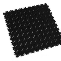 Dalle PVC light noir diamant à l'unité