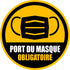 Pictogramme Port du masque obligatoire