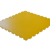 REVÊTEMENT DE SOL CLIPSABLE 50x50 5MM JAUNE | PRO TILE