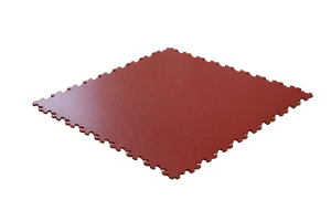 REVÊTEMENT DE SOL CLIPSABLE 50x50 5MM ROUGE | PRO TILE